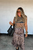KYLEIGH CHEETAH SKIRT