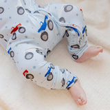 Bamboo Convertible Zip-Up Footie Pajama - Easton