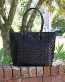 Jayden Tote Black Patent