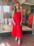Sherbet Striped Dress