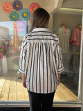 Striped Collard Shirt