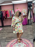 Tropical Mini Dress