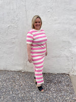 Striped Midi Dress