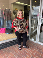 FIERCE & FLIRTY CHEETAH TOP