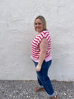 Queen of Stripes Sweater Vest