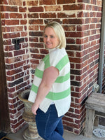 Striped Sweater - Green