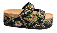 WannaB Brocade Floral Sandal