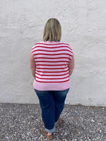 Queen of Stripes Sweater Vest