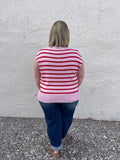 Queen of Stripes Sweater Vest