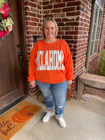 Oklahoma Pullover - Orange