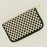 LENNI LARGE ZIP WOVEN WALLET