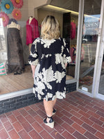 Floral Tiered Babydoll Dress