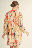 Floral Peasant Dress
