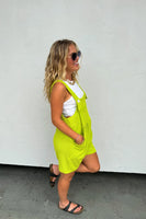 MYLA POCKET ROMPER - LIME