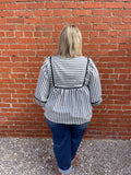 Here For The Stripes Blouse