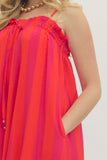 Sherbet Striped Dress