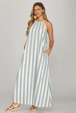 Skies Are Blue Maxi Dress