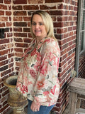 Springtime Peasant Top