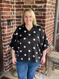 Becky Polka Dot Blouse