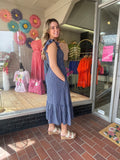 Plaid Nights Smocked Dress