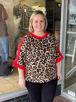 FIERCE & FLIRTY CHEETAH TOP