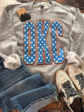 OKC Polka Dot Sweatshirt
