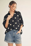 Becky Polka Dot Blouse