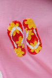 Flip Flop Fun Sequin Patch Top