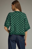 Sarah Polka Dot Sweater - Green