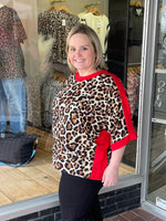 FIERCE & FLIRTY CHEETAH TOP