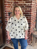 Becky Polka Dot Blouse