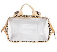 Framed Backpack Cooler, Leopard