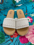HERE FOR A GOOD TIME SANDAL