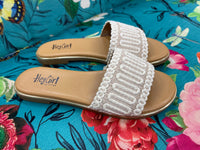 HERE FOR A GOOD TIME SANDAL