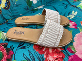 HERE FOR A GOOD TIME SANDAL