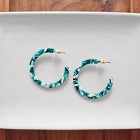 Camy Hoops - Sea Green