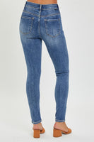 MID RISE ANKLE SKINNY JEANS