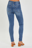 MID RISE ANKLE SKINNY JEANS