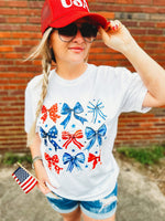 Star Spangled Bows Tee