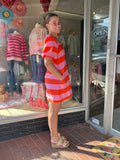 Bold Stripe Mini Dress