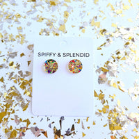Sophie Studs - Gold Sparkle // Gifts, Earrings