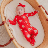 Bamboo Zip-Up Footie Pajama - Jessa