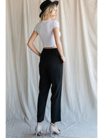 High Waisted Cropped Pants