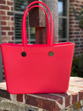 Carrie Versa Tote w/ Interchangeable Straps - Red