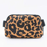 Leopard Nylon Fanny