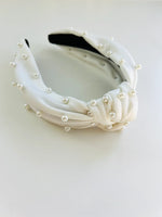 Knotted Pearl Headbands