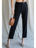 High Waisted Cropped Pants