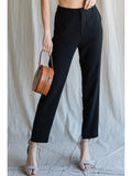 High Waisted Cropped Pants