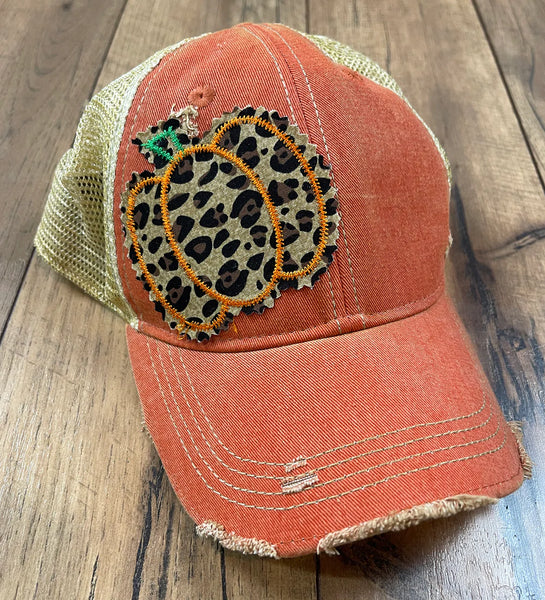 Leopard Pumpkin Patch Cap