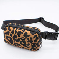 Leopard Nylon Fanny